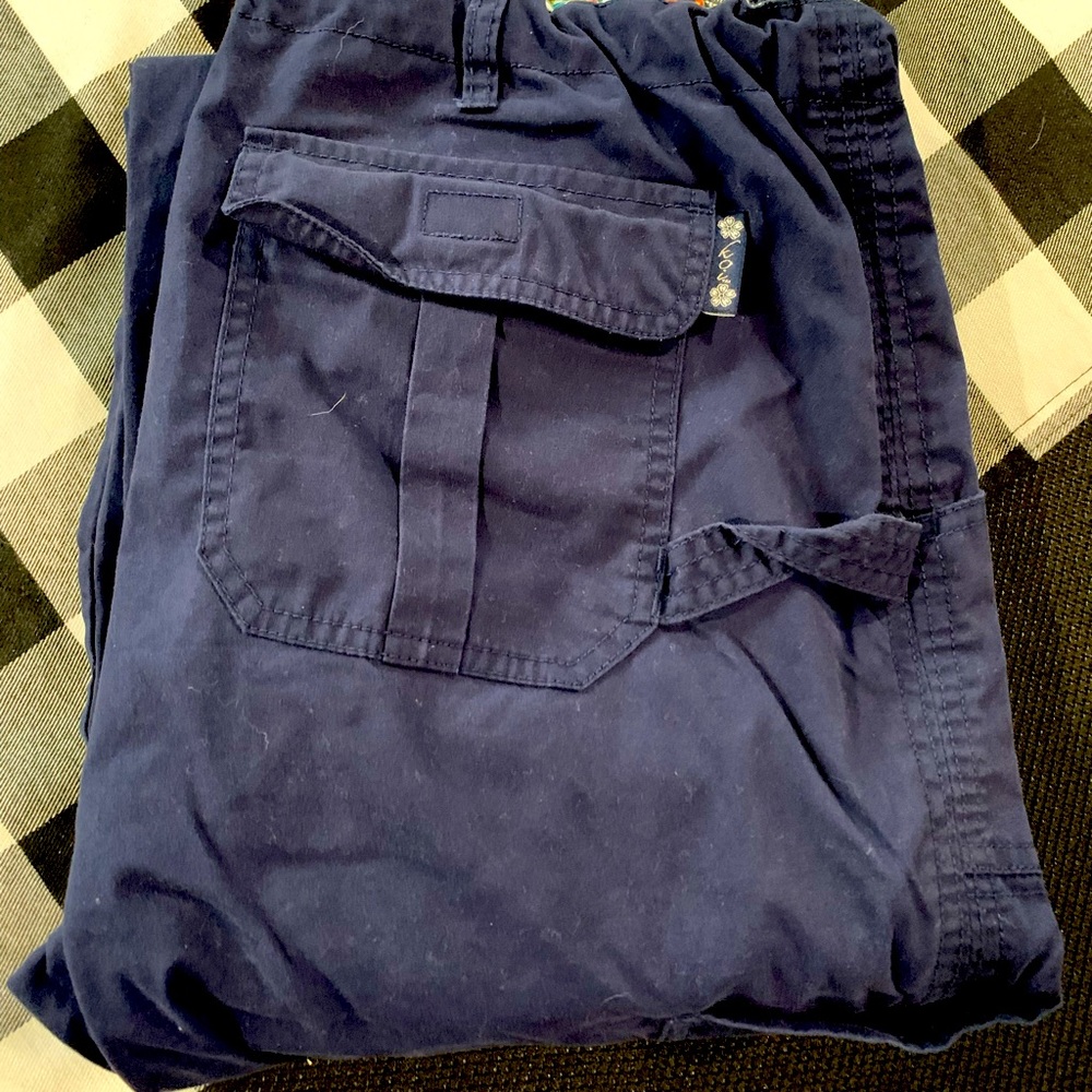 Koi Scrubs. Large Regular. Navy Blue